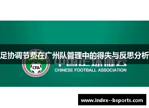 足协调节费在广州队管理中的得失与反思分析